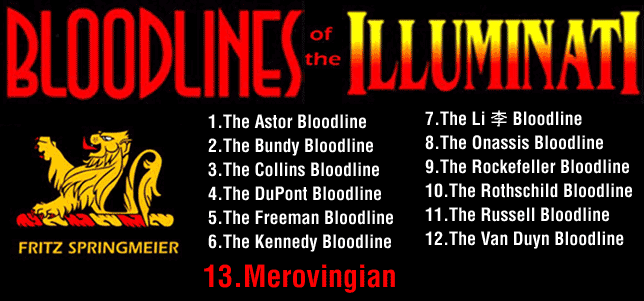 Bloodlines of Illuminati by: Fritz Springmeier, 1995