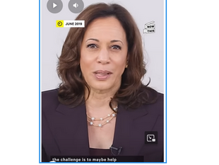 Kamala Harris's hypocritical response on her identity. But she is much better than Great Harlot Peng Liyuan!! 