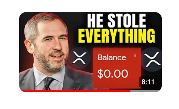 IT'S ALL GONE! AVOID THIS BRAD GARLINGHOUSE XRP SCAM!!! A.I.