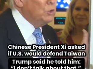 That's mean Trump couldn't make a deal with Satanic PRC. Iran war continues.