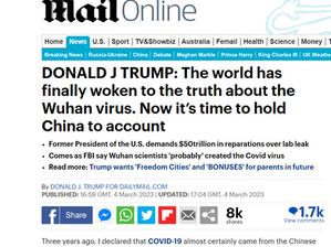 Was this Daily Mail article really written by Donald Trump? This is fake news.