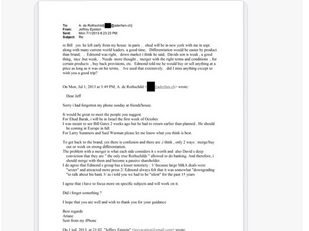 This meeting shows meetings with Gates, the Rotchchilds and the prime minister or Israel