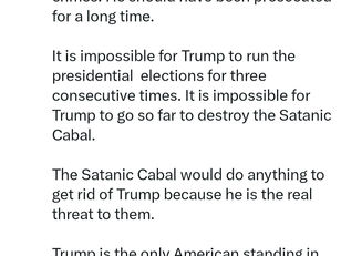 Trump is the only American politician standing in the front line to fight against the evil. We have to protect him.