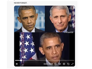 Obama and Fauci knew EXACTLY what would happen because they were the ones who created it themselves.