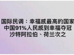 這是國際民調!中國人幸福感最高!