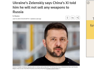 Mao Ning : China has never supplied lethal weapons to any party in the conflict and maintains strict controls over dual-use items. 