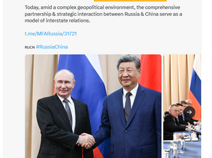 MFA Russia: President of China, not the President of the People's Republic of China.