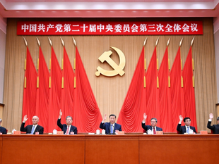 第二十屆三中全會公佈： 全會強調深入學習貫徹《習近平總書記》關於全面深化改革的一系列新思想、新觀點、新論斷！