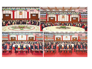 撒旦畜生《席近平》主席就是恬不知恥,真的以為自己是至高無上的天選之子,他要坐在大圓枱的中央!