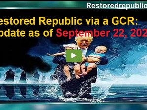 Restored Republic via a GCR as of September 22, 2023