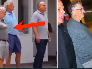 Bill Gates with "breasts", this is his clone! 