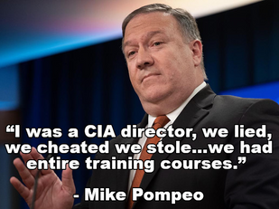 Satanic Mile Pompeo arrested Julian Assange because he exposed the Pizzagate!