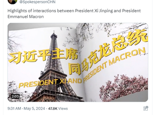 Highlights of interactions between President Xi Jinping and President Emmanuel Macron