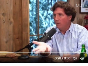 Tucker Carlson: “Even though I don’t think Joe Biden is a Real Person or Really President…”