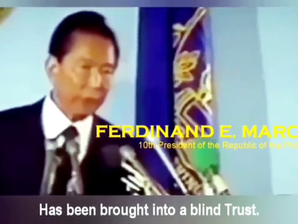The World's Gold Wealth is held in the Philippines! Ferdinand E. Marcos didn't steal money from the people. 