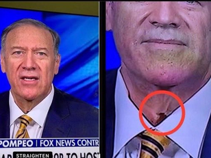 The masked clone of Mike Pompeo!