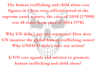 Is UN core agenda and mission to promote human trafficking and child abuse?
