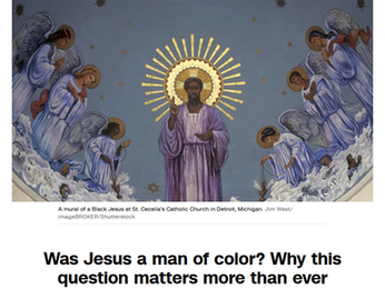 Jesus Christ's skin color was dark brown!