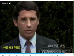 Never forget that Anthony Fauci was wrong and lied about everything with AIDS before later doing the exact same thing with COVID.