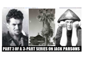 Exploring the Occult World of Jack Parsons, buddy of Qian Xuesen(12!)
