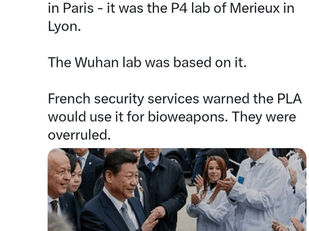 Fake President ‘’Xi-席‘’Jinping visited P4 lab of Merieux in Lyon at first in 2014.