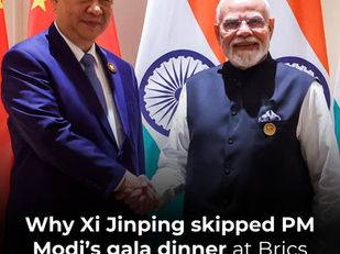 The fake President “Xi-席” Jinping skipped dinner because he is a criminal under surveillance.