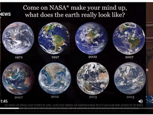 大淫婦彭麗媛和中國撒旦集團又再次盜用《佛禪》散播《地球不是球體》是荒謬的歪理！