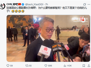 黎智英又不是某個總統的兒子。野種就是野種,名不正,則言不順!