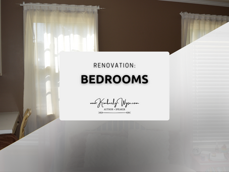 Renovation: Bedrooms