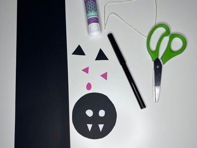Chauve-souris en papier : bricolage Halloween facile Copier
