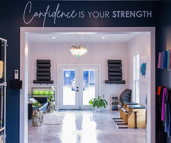 Pilates Studio with natural light and Wunda Chairs