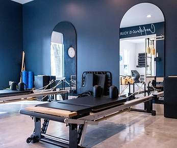 Pilates Studio Reformer and Mirrors