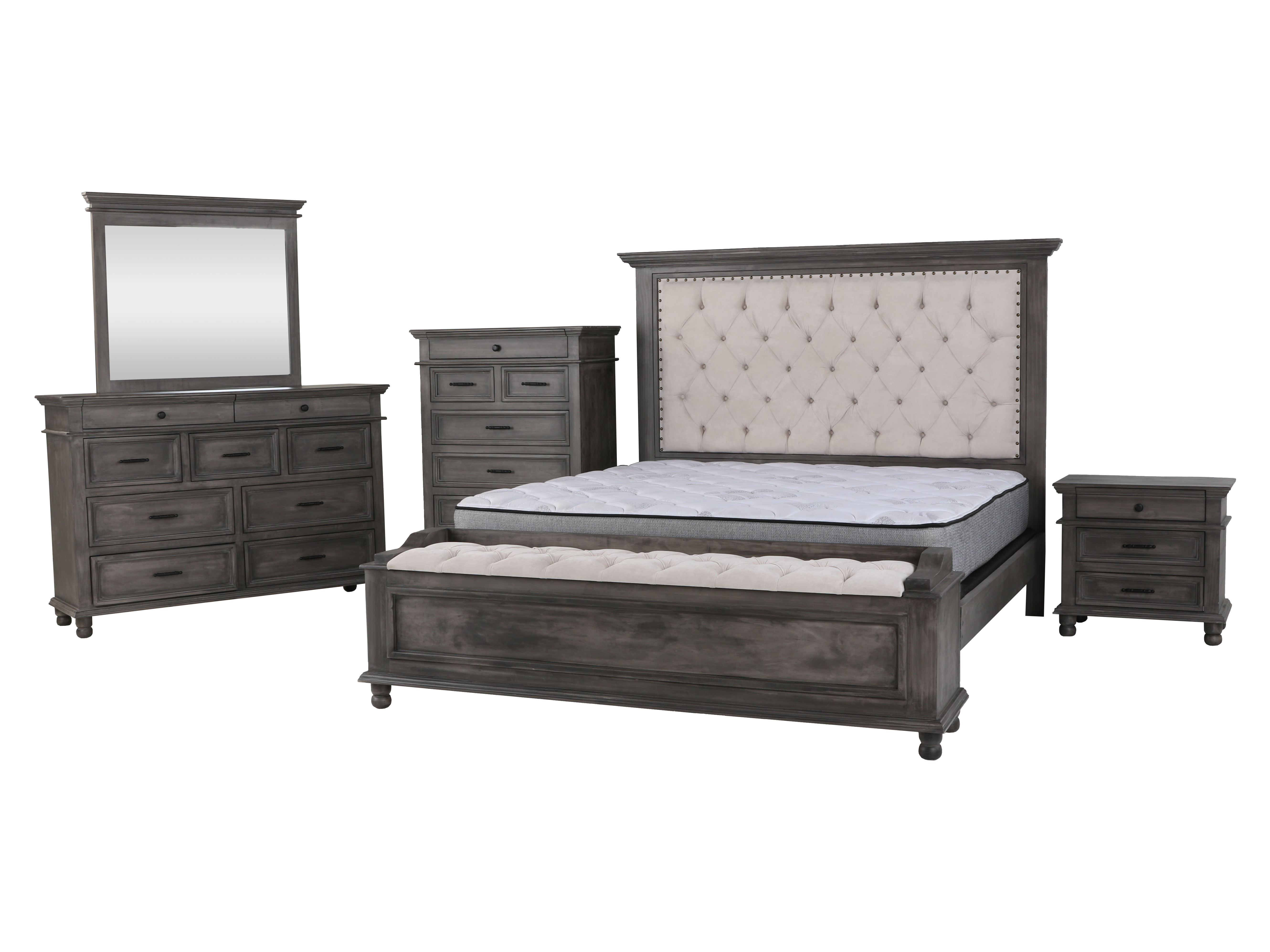 BX300-MACYS SILVER TAPIZ BAUL