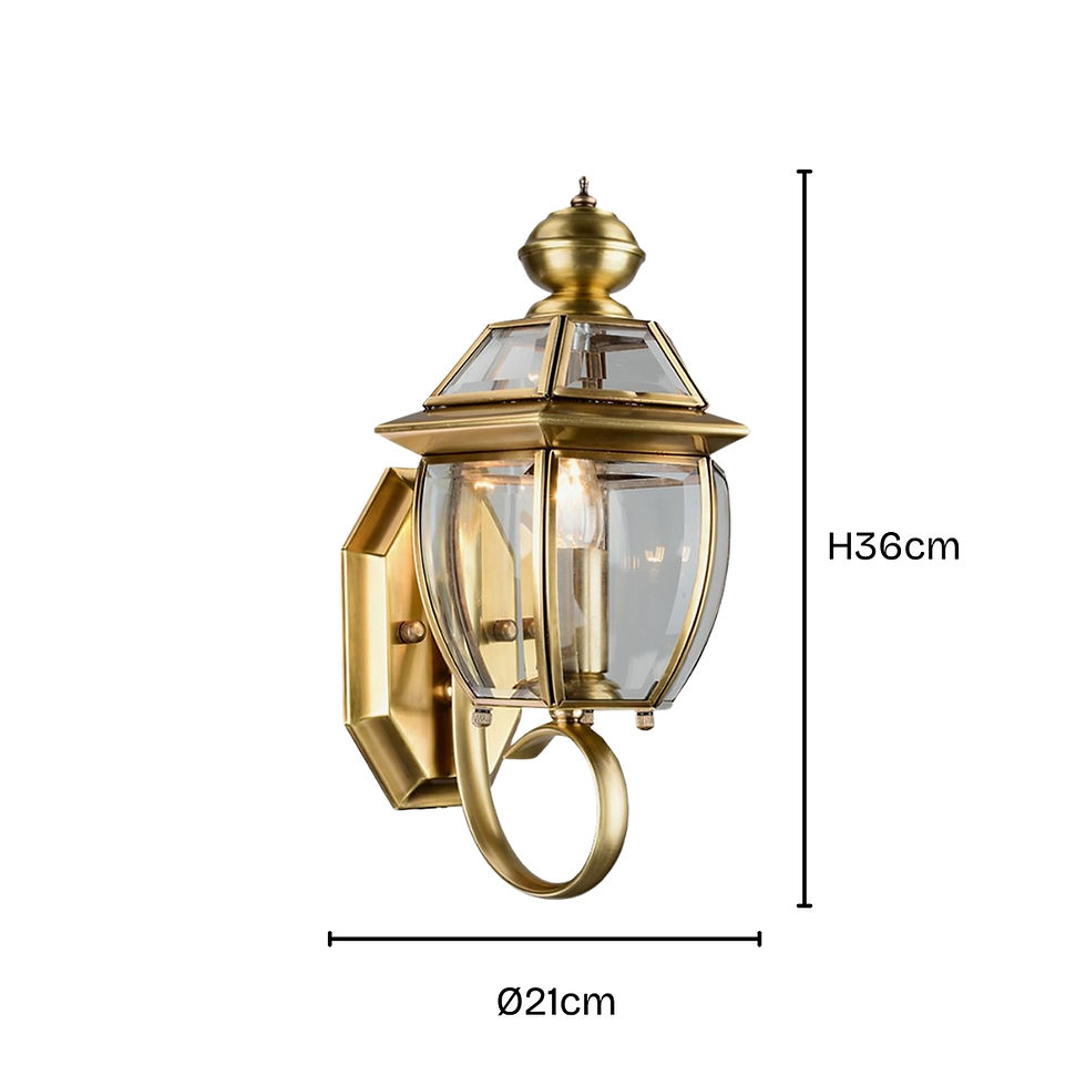Thumbnail: European Style Lantern Wall Light