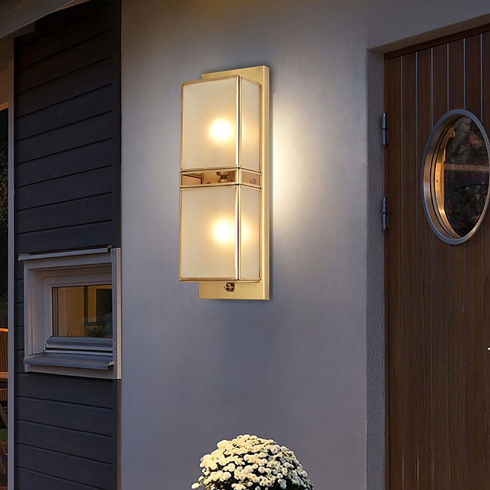 Thumbnail: Magari Brass Wall Lamp