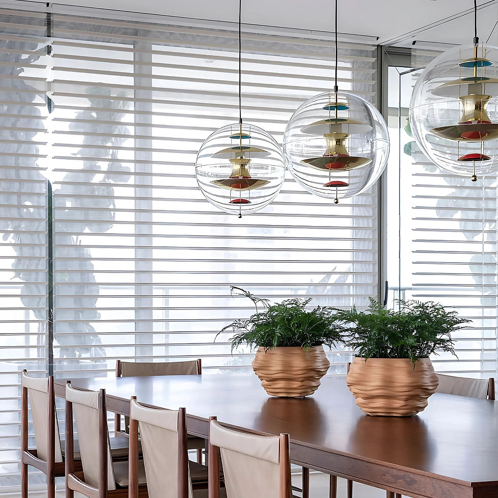 Thumbnail: Round Sphere Pendant Lamp