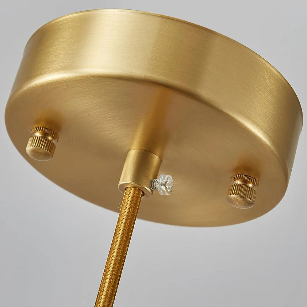 Thumbnail: Etruscan Alabaster Pendant Light