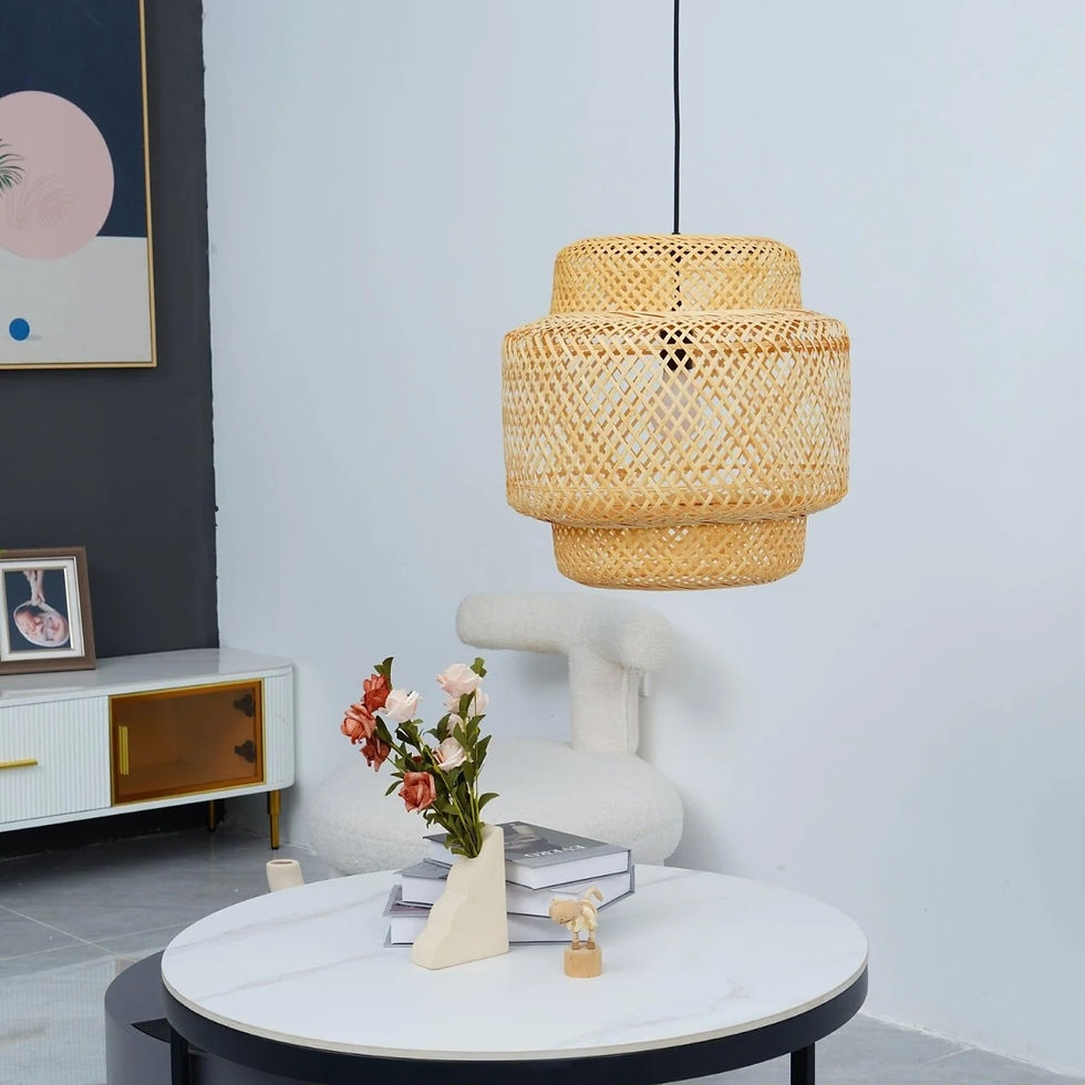 Thumbnail: Bamboo Pendant Light