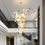 Thumbnail: Gingko Leaves Chandelier - Vertical