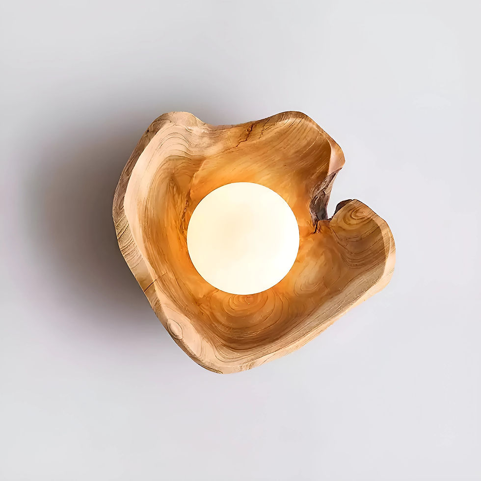 Thumbnail: LUNAWOOD Halo Glass Wall Lamp