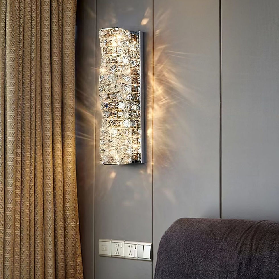 Thumbnail: Laminated Crystal Wall Light