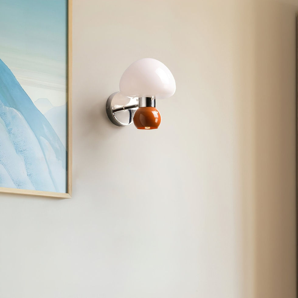 Thumbnail: Mushroom Wall Light