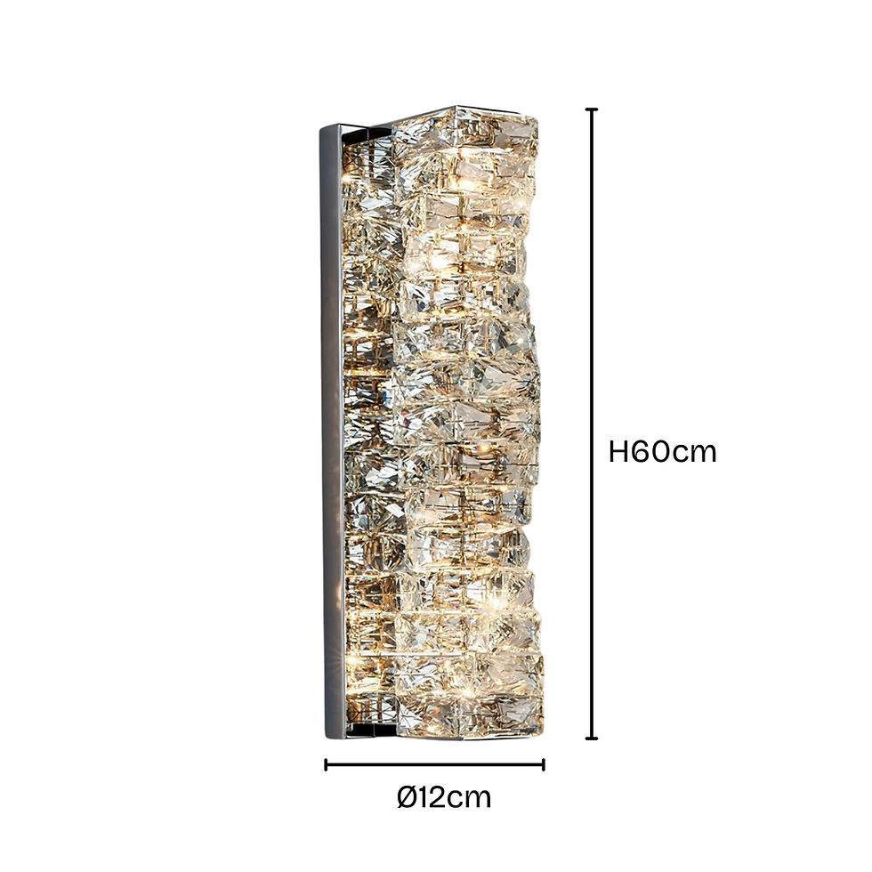 Thumbnail: Laminated Crystal Wall Light