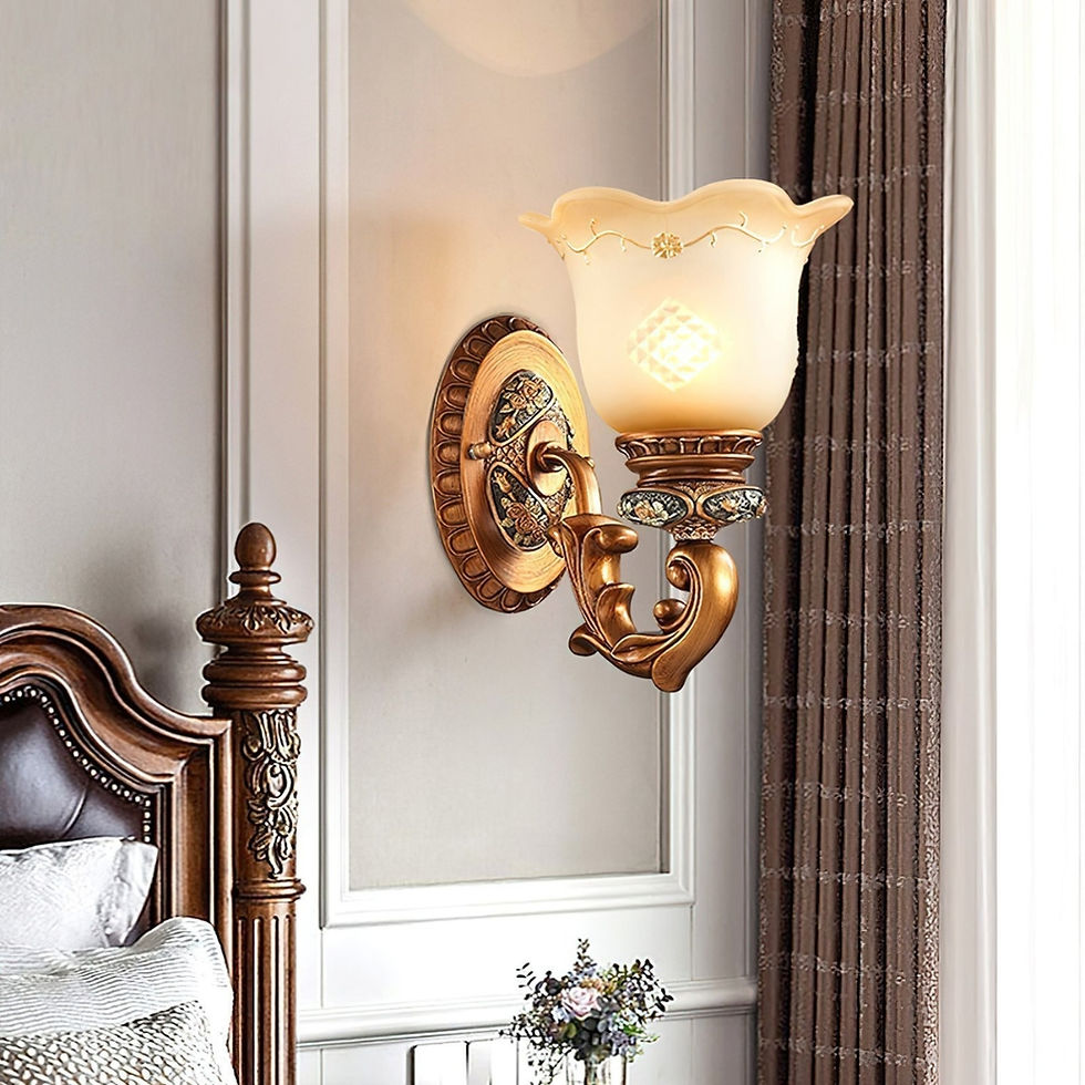 Thumbnail: Flower Shaped Wall Light