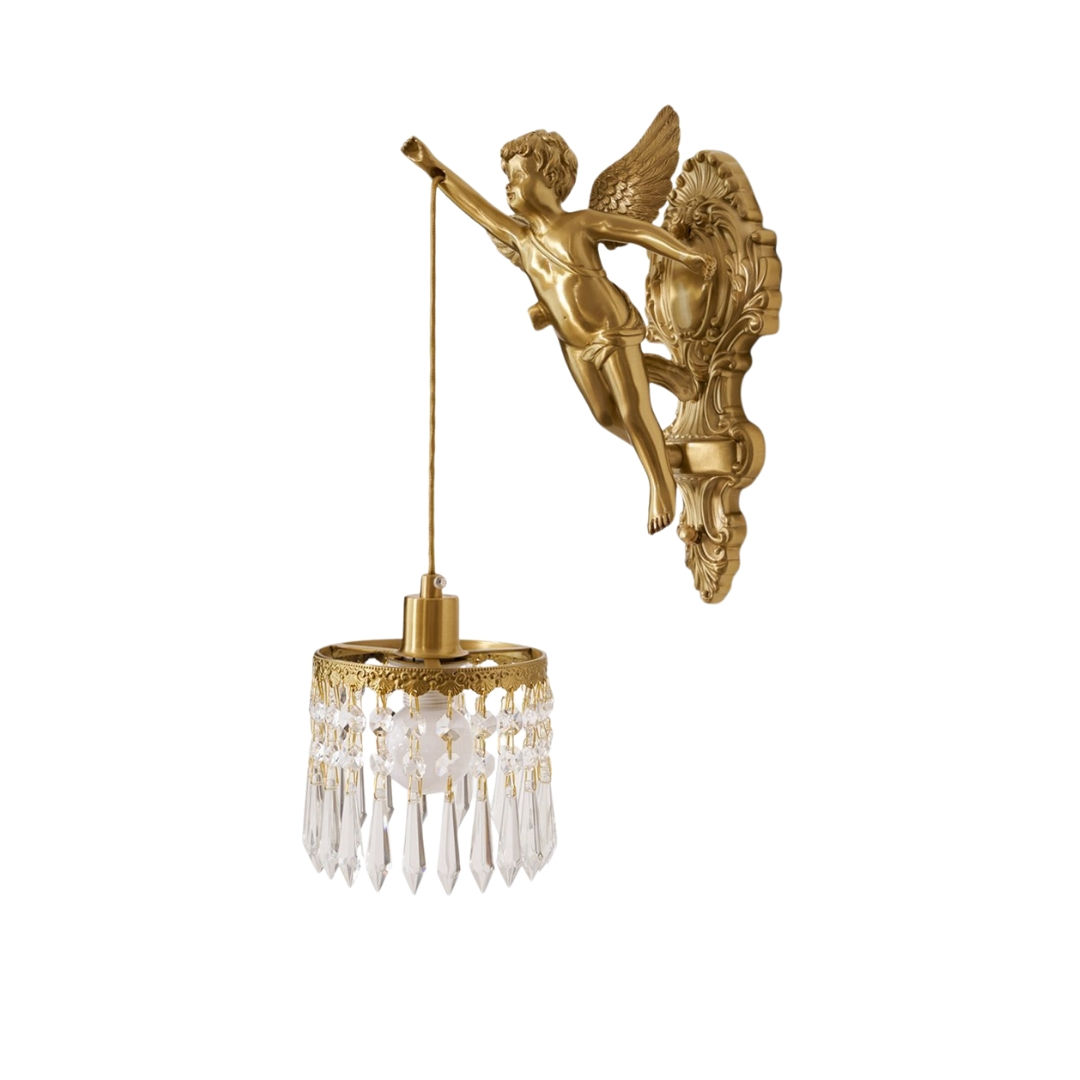 Angel Crystal Wall Light