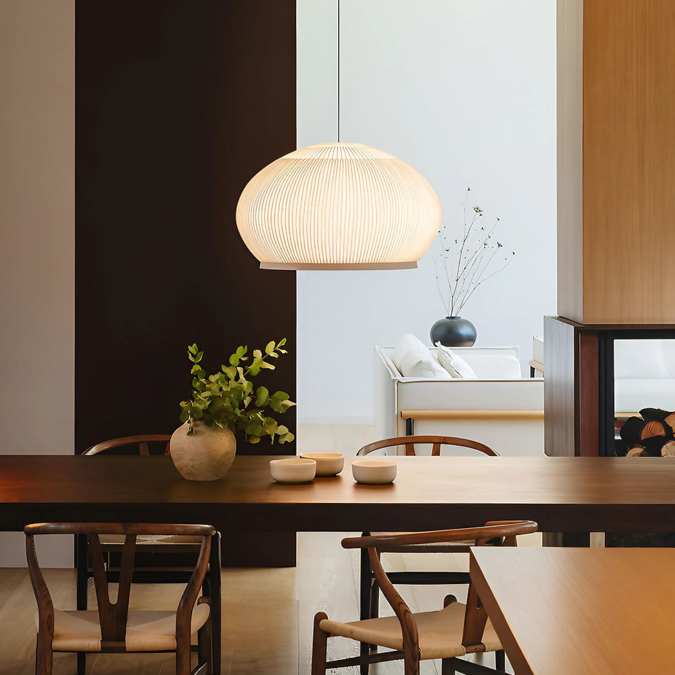 Thumbnail: Lantern Knit Pendant Lamp