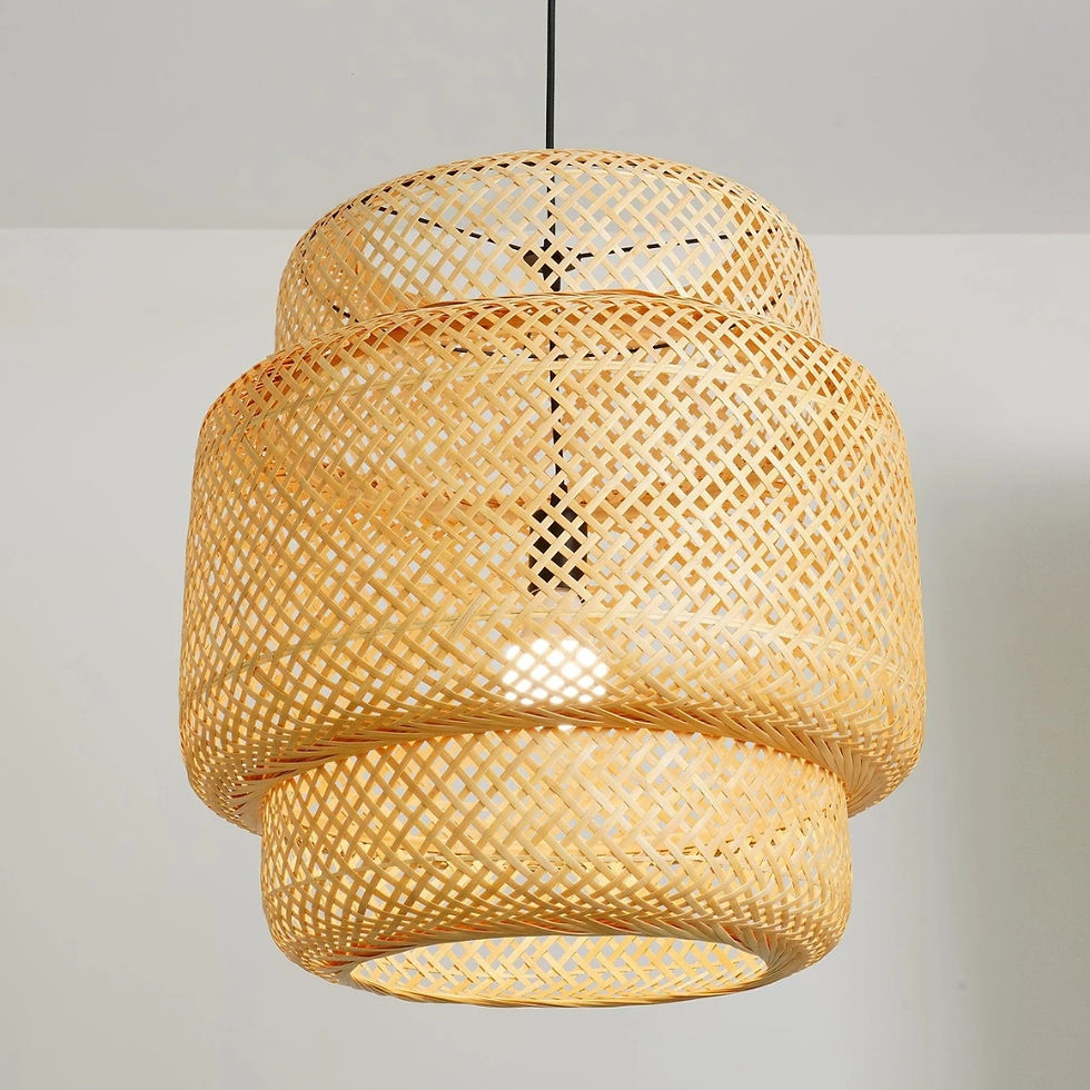Thumbnail: Bamboo Pendant Light