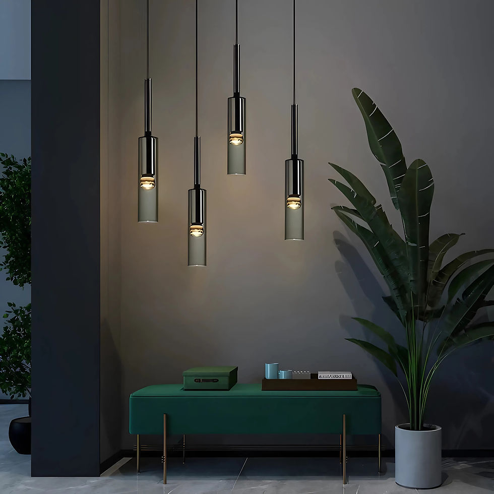 Thumbnail: SMPL Crystal Glass Bedside Pendant Light