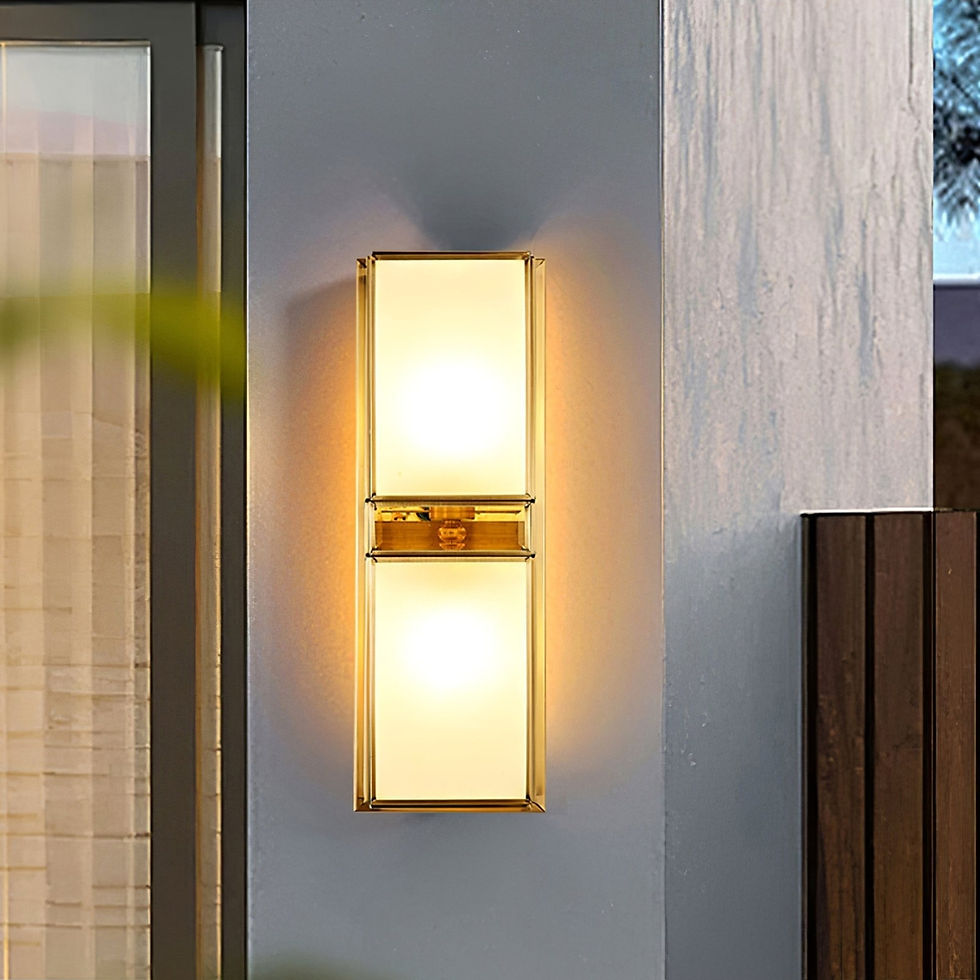 Thumbnail: Magari Brass Wall Lamp