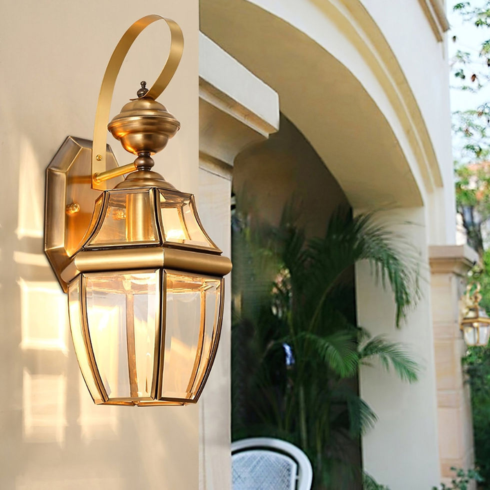 Thumbnail: Newbury Outdoor Lantern Wall Light